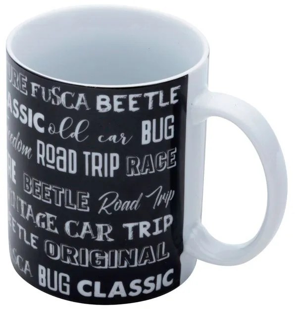 Caneca Porcelana Fusca Adventure Volkswagen 300 ml