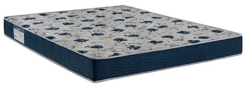 Colchao Iso 6.0 - D28 Viuva 128 cm (LARG) Azul e Branco - 52002 Sun House