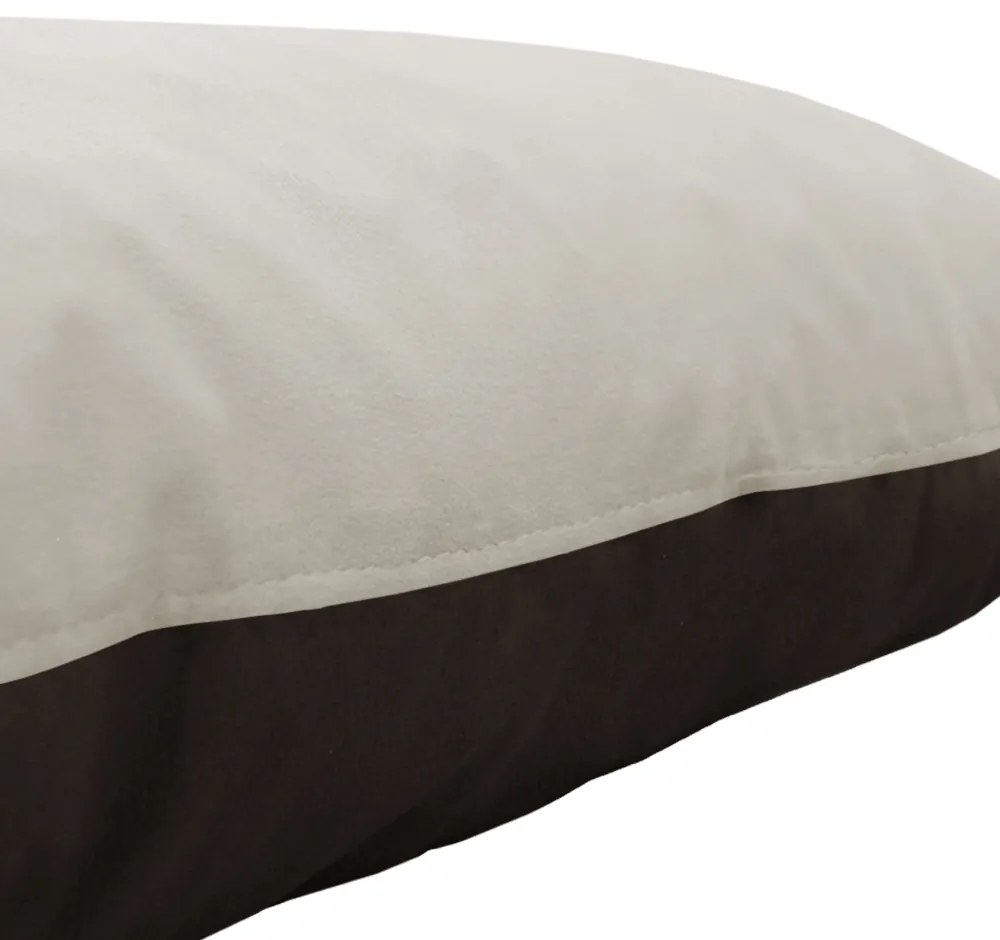 Almofada Cama Pet Mila Veludo Cores - Nude