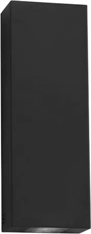 Arandela Led Termoplastico 5W 3000K Ip65 Wall Mini - PRETO