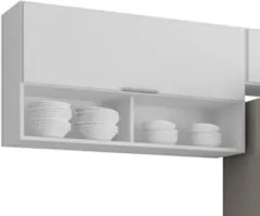 Armário de Cozinha CP03 Para Pia 100cm Pérola Z34 Branco    - Mpozenat