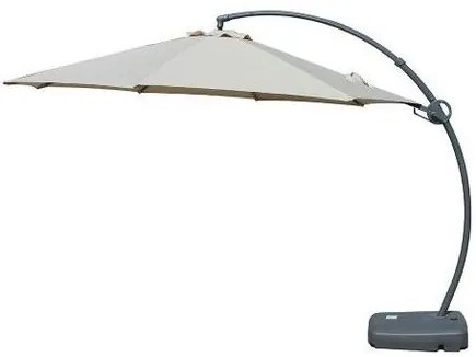 Ombrelone Jamaica Bege em Aluminio Base HDPE Lateral Tecido Poliester 305cm - 43992 Sun House