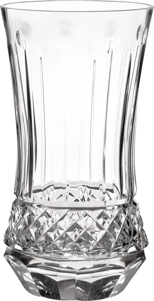 Copo de Cristal Flauta Lapidado Long Drink 430ml - Incolor - 69  Incolor - 69