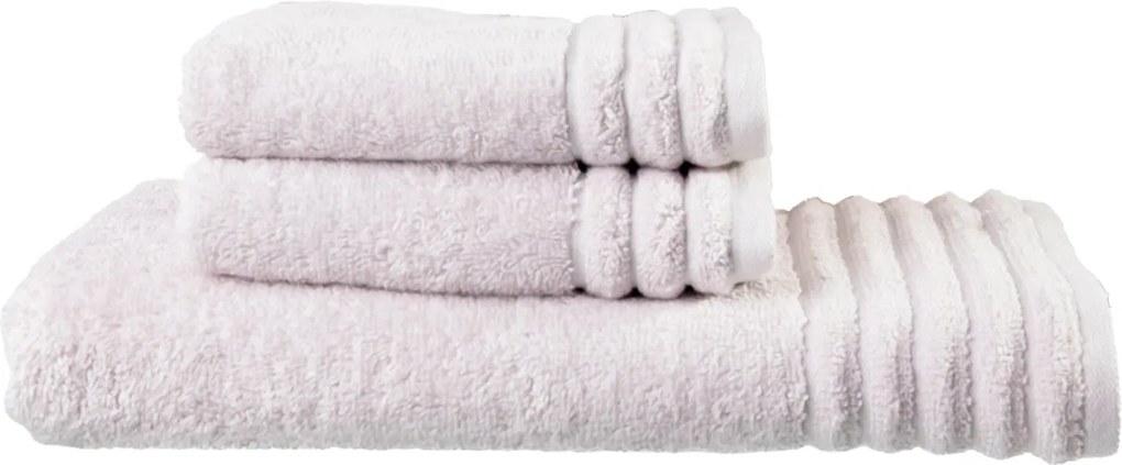 Jogo 1 Toalha de Banho + 2 Toalhas de Rosto Trussardi 100% Algodão Imperiale - Gelo  Gelo