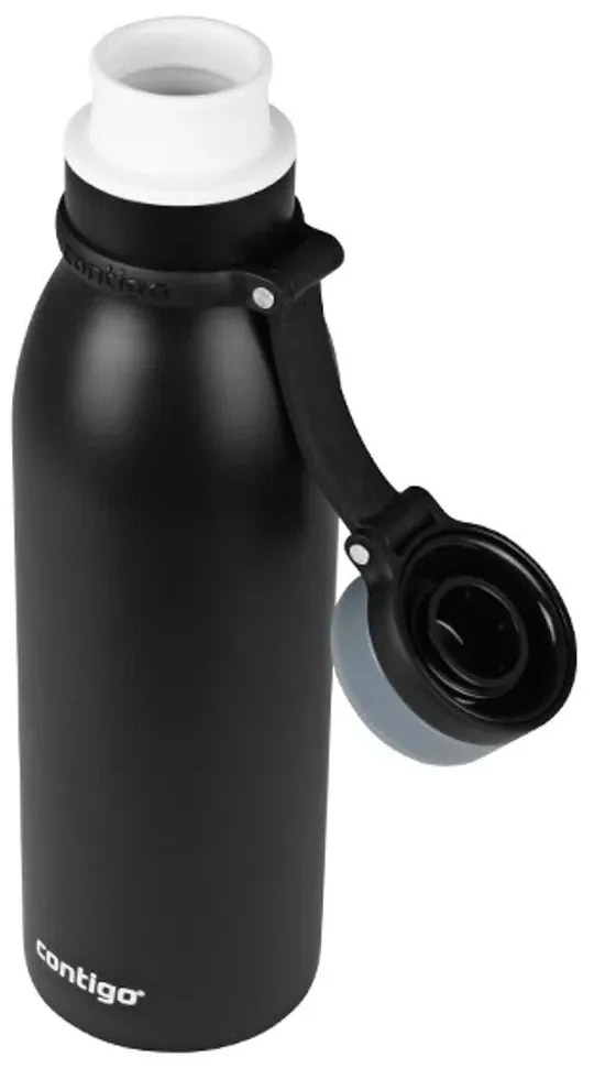Squeeze Térmico Matterhorn Aço Inox 591ml - Matte Black Contigo