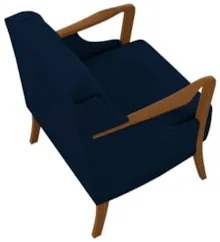 Kit 2 Poltronas Decorativas para Sala de Estar Capitonê Lapa Z32 Velud