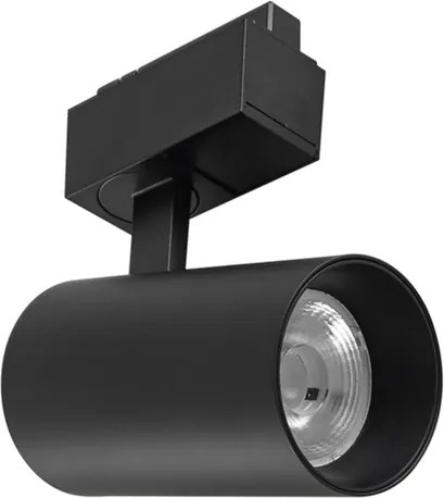 Spot Led Para Trilho Aluminio Preto 7W 700Lm 3000K Trace