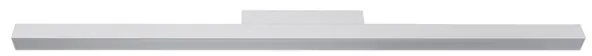 Plafon Led Sobrepor Retangular 24W Luz Amarela Fit - BRANCO