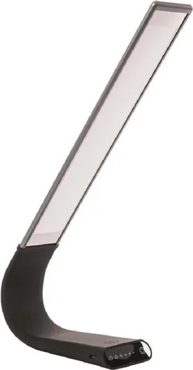 Luminária De Mesa Led Dimerizável Cinza Chumbo 6w 180° Seoul