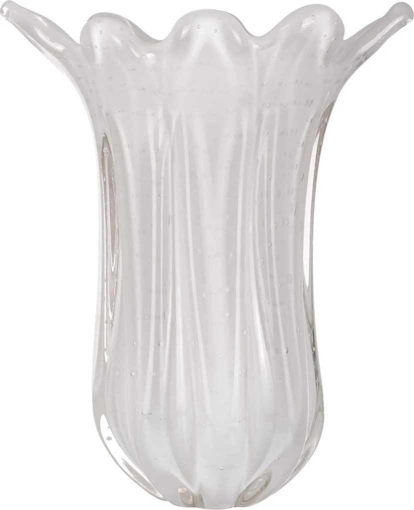 Vaso Murano Muralha - Quartzo Pérola - G  Quartzo Pérola - G