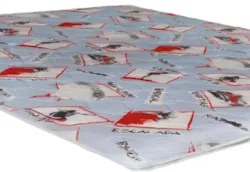 Colchão Solteiro 78x188x6 Colchonete Espuma D20 Sereno U01  - Mpozenat