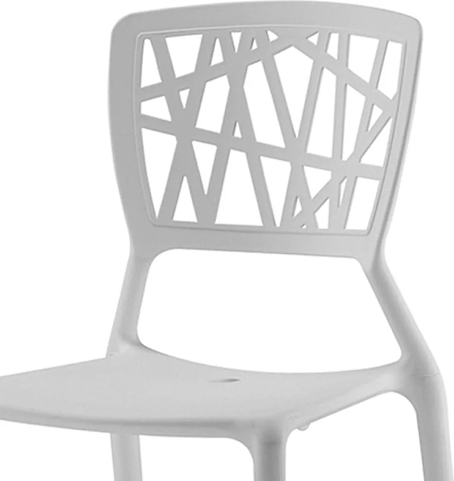 Cadeira Melissa Branco R02 - D'Rossi