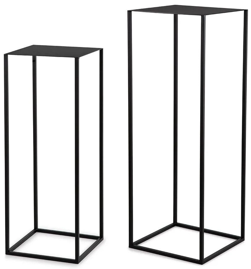 KIT MESA DE APOIO METALICA PRETO - DROSS