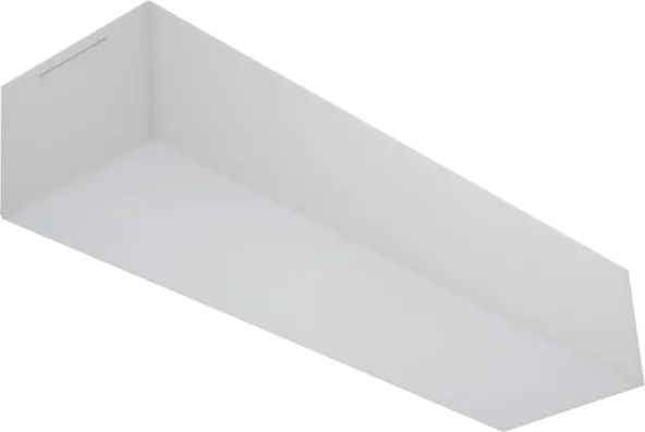 Arandela  Acr&amp;#xED;lico Branco Valencia 41x11cm