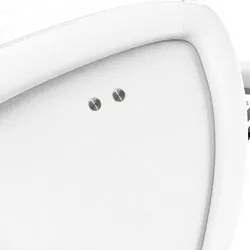 Poltrona do Papai Reclinável Kalie Power Touch USB FH9 PU Branco - Mpo