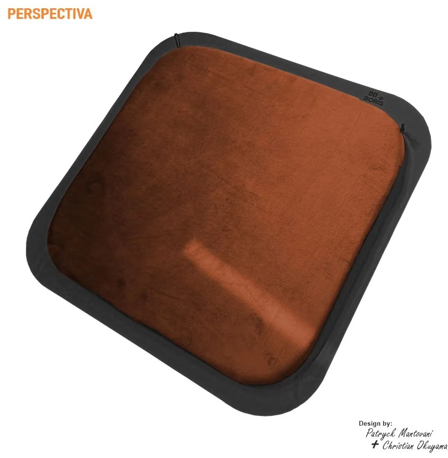 Arranhador de Parede para Gatos B200 Preto/Terracota - Sheep Estofados - Preto