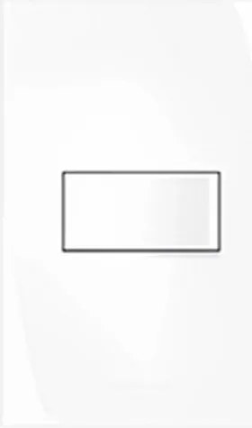 Conjunto Interruptor 4X2 Plastico Branco Inova Pro