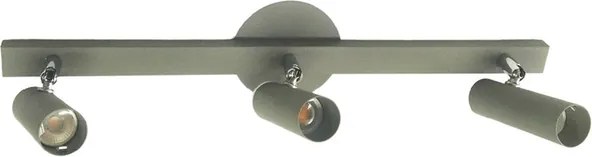 Spot Sobrepor Aluminio Concreto 4W Tubo