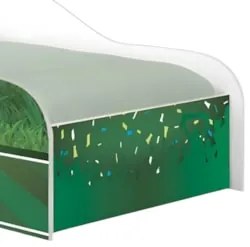 Cama Solteiro Infantil Baixa Para Colchão 188x88cm Futebol K06 - Mpoze