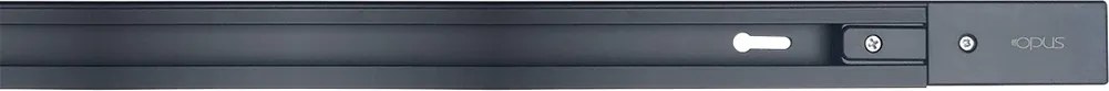 Trilho Eletrificado De Sobrepor 200X2X3,5Cm Preto | Opus Ac 35390 (Preto)