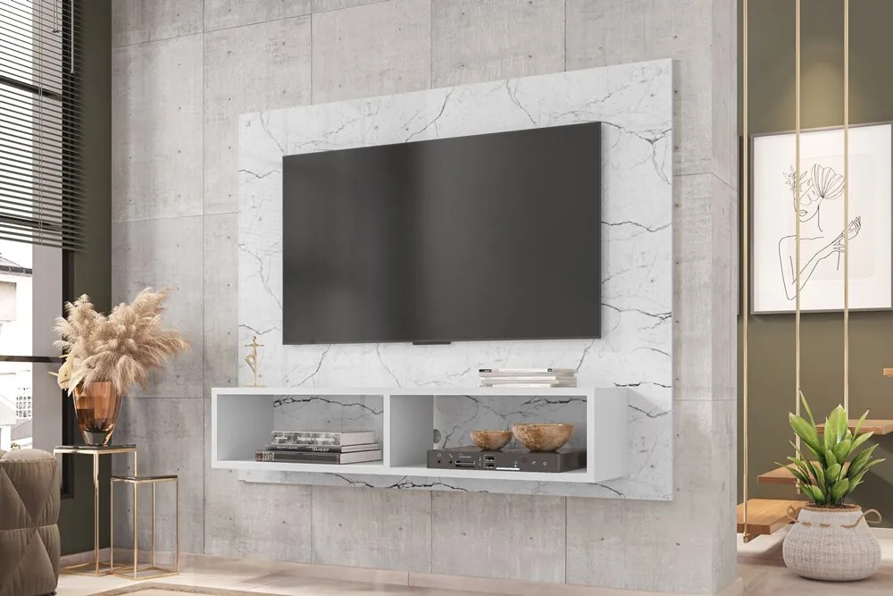 Painel Viena Carrara – Móveis Bechara
