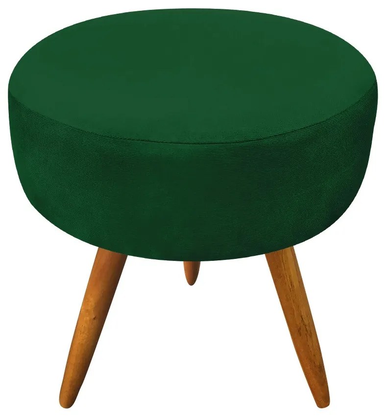 PUFF LARISSA SUEDE VERDE PES PALITO DE M