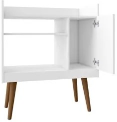 Balcão Multiuso Para Café 1 Porta Branco - Bechara
