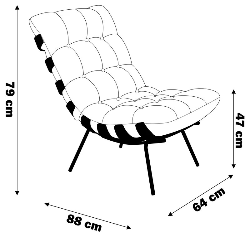 Poltrona Decorativa Sala de Estar Abel Base de Madeira Dourada Suede Marrom G41 - Gran Belo