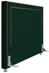 Cabeceira Cama Box Casal Queen 160cm Mali Z37 Veludo Verde Musgo - Mpo