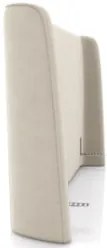 Cabeceira Cama Box Queen 160cm Nicea Z37 Veludo Bege - Mpozenato