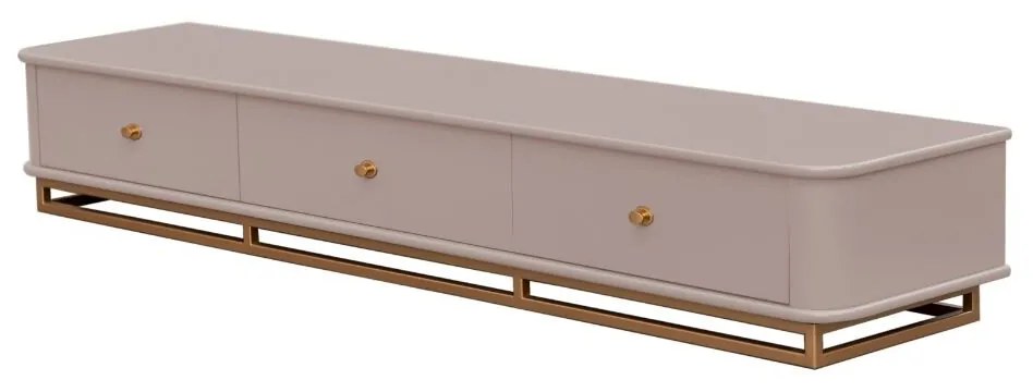 Rack Curve G - Jardim Secreto c/ Detalhes Dourado Soleil Kleiner