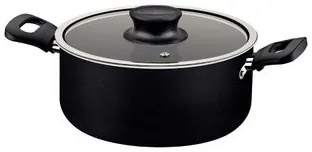 Caçarola Tramontina Formia em Alumínio 20 cm 2,8 L Starflon Max Preto