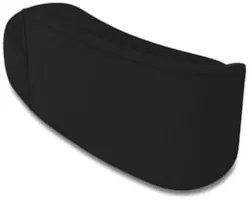 Sofá 3 Lugares Para Sala 180cm Orgânico Wendi Veludo Preto I01  - Mpoz