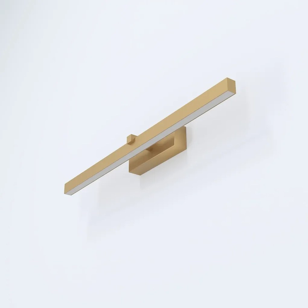 Arandela Horizontal Long 5X8,5X60Cm Led 9W 3000K - Qimporta Ar2524 (PRETO)