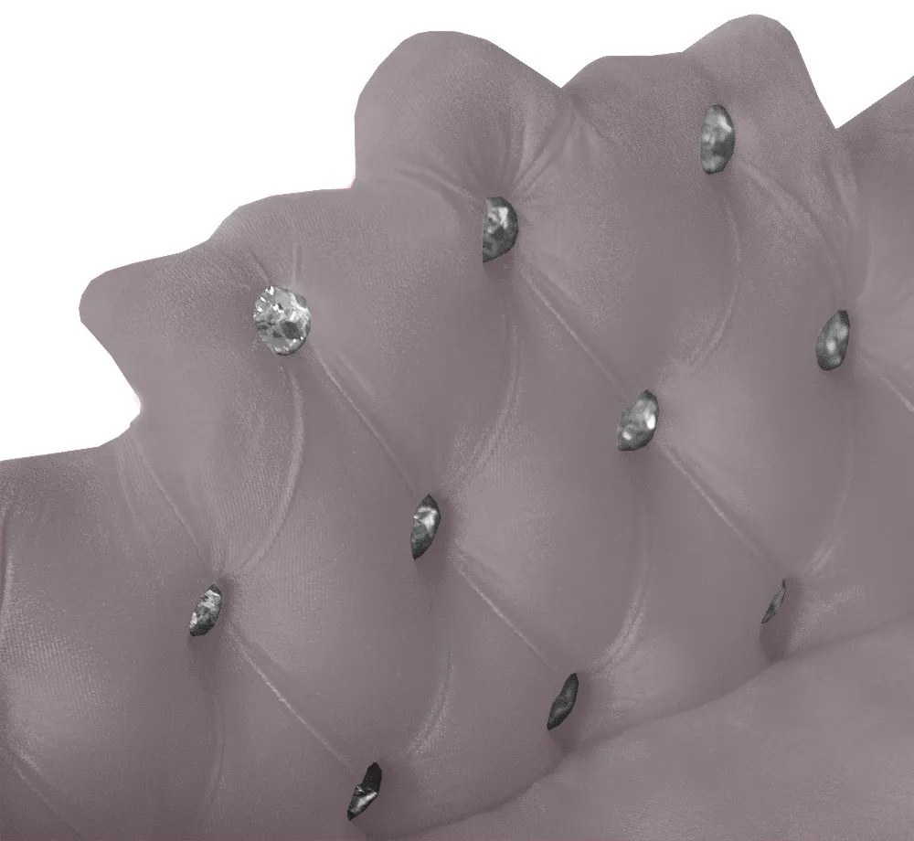 Mini Divã Sofá Realeza Cama Pet para Cães ou Gatos Elegante Suede Crepe