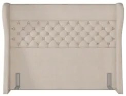 Cabeceira Cama Box Casal 140cm Trinidad Z37 Linho Bege Cru - Mpozenato