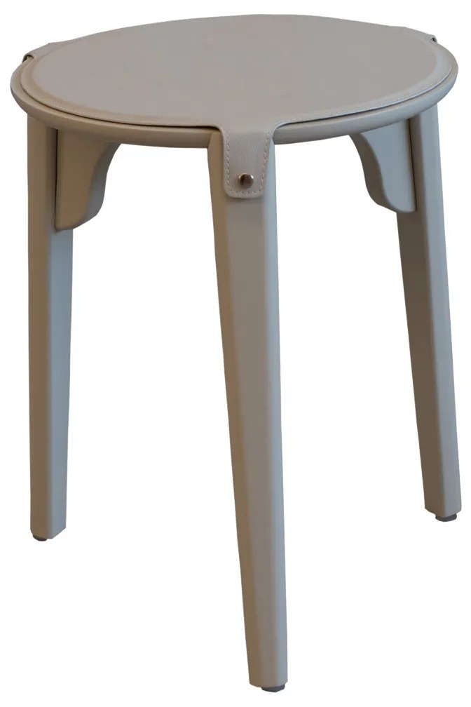 Mesa De Apoio Miami P - Tecido Kouríssimo Torino Bege