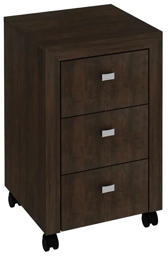 Gaveteiro para Escritório Home Office ME4108 MDP Rustico G69 - Gran Belo