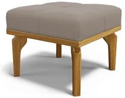 Poltrona de Amamentação Balanço e Puff Base de Madeira Brenda G05 Velu