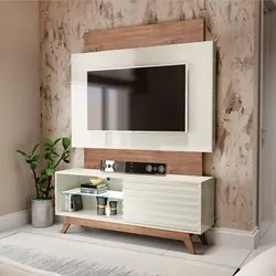 Rack Bancada com Painel para TV até 55 Pol. 140cm LED 100%MDF TB151L O