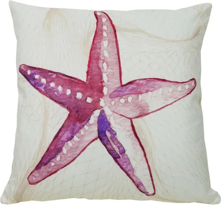 Almofada Marine Tons Lilás 45x45cm - AMI-0108 - Somente Capa