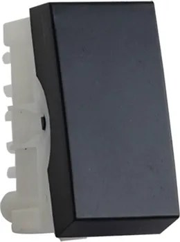M&amp;#xF3;dulo Interruptor Simples Preto Inova Pro Class