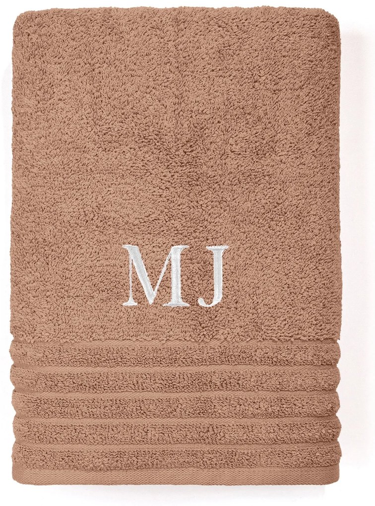 Toalha de Rosto Trussardi 100% Algodão Imperiale - Argila  Argila