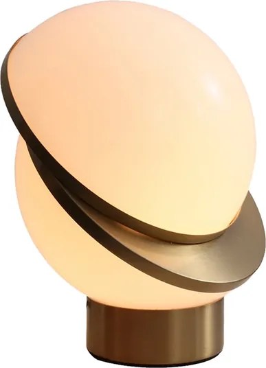 Luminária De Mesa Metal Bronze Plyn