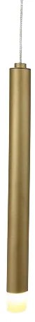Pendente Tubo Ø2,9X30Cm Ponteira Acrílico 1Xled 5W - Qimporta Pd2315 (CHAMPANHE, 110v)