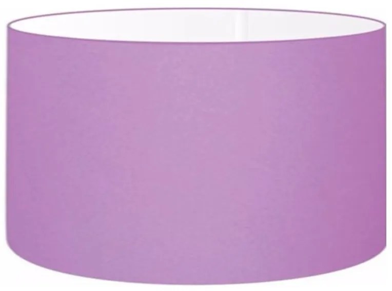Cúpula abajur cilíndrica cp-8028 Ø60x30cm lilás