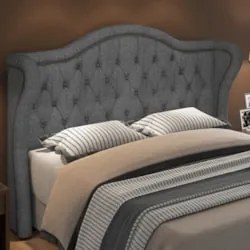 Cabeceira Cama Box Casal 140cm Antibes Z37 Linho Cinza - Mpozenato