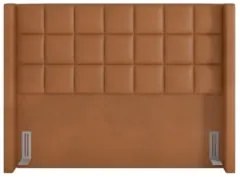 Cabeceira Cama Box Casal 140cm Pisa Z37 Sintético Caramelo - Mpozenato