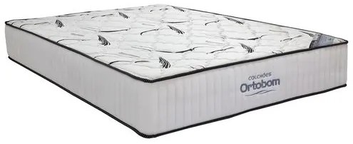 Colchao Highfoam Viuva 128 cm Cinza e Branco - 69811 Sun House