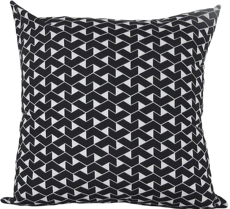 2 CAPAS ALMOFADAS TOULOUSE PRETO - REPELENTE A AGUA - 43X43CM